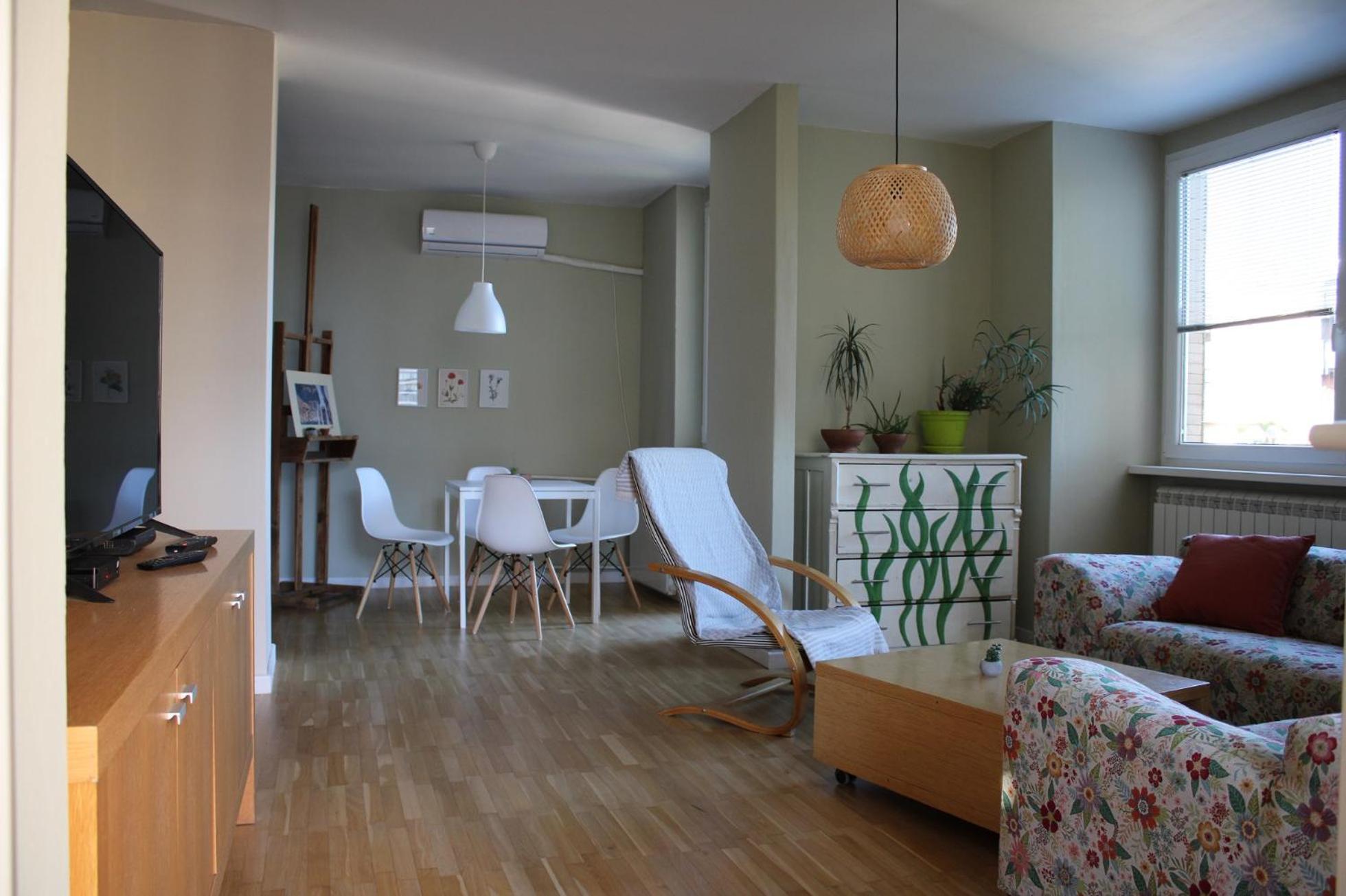 Sunny Center Apartment Skopje Esterno foto
